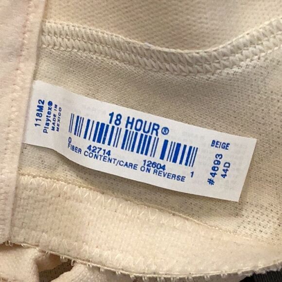 Playtex Women's 18 Hour Comfort-Strap Wireless Bra, Full-Coverage #4693 - Picture 3 of 11